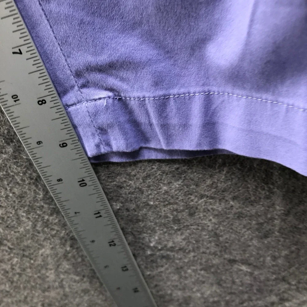 Polo Ralph Lauren Golf Chino Shorts Mens 40‎ Purple Crest Logo Stretch Twill 9.5